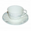 Villeroy & Boch Florina Kaffeetasse 0,2 Liter mit Untertasse, Sehr gut