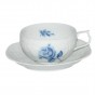 Rosenthal Sanssouci Blaue Rose Teetasse mit Untertasse